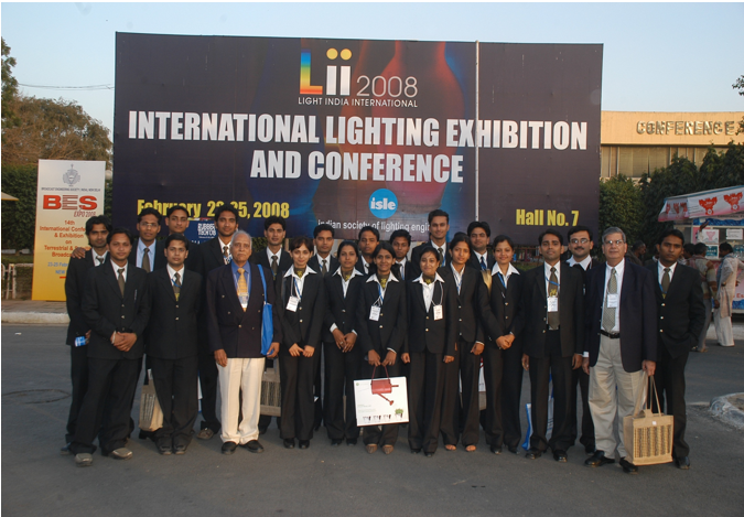 ISLE delegates at Light India International 2008