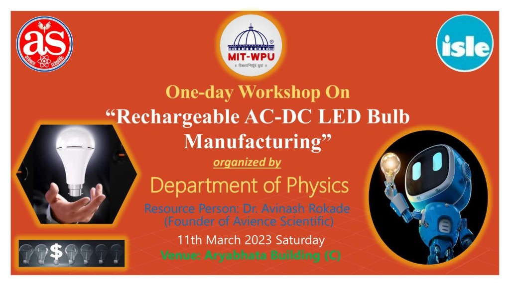 Rechargeable AC-DC LED Bulb Manufacturing Workshop