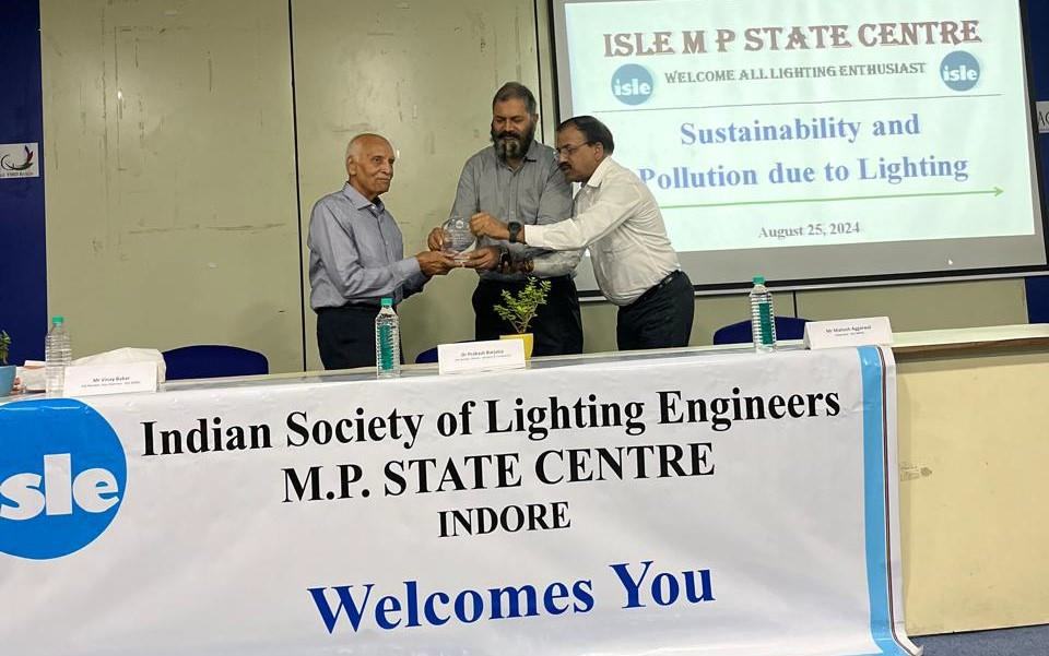 Dr. Prakash Barjatia at ISLE M.P. State Centre Indore, August 2024