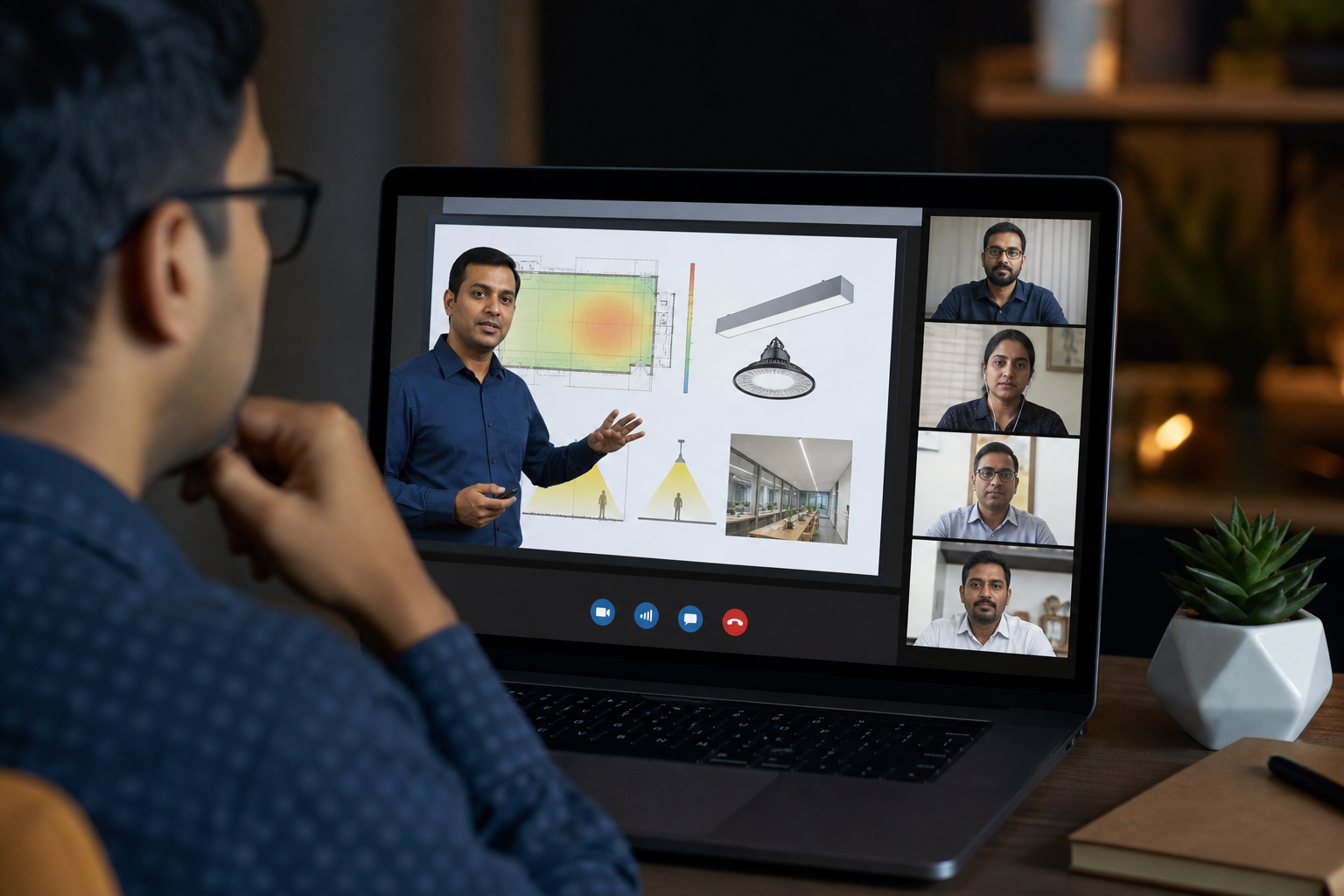ISLE e-certificate online lighting design training session