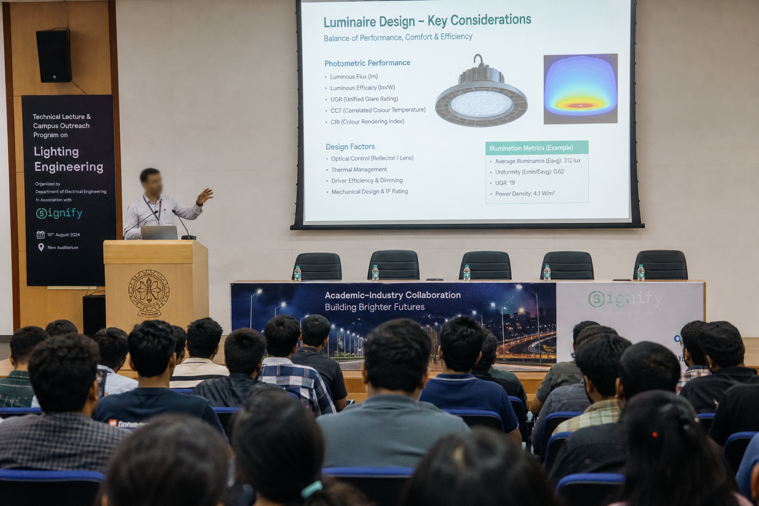 ISLE technical lecture and campus outreach at engineering institutions